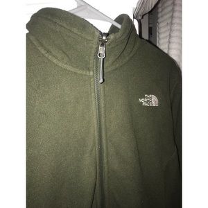 North Face olive green jacket Women’s size M